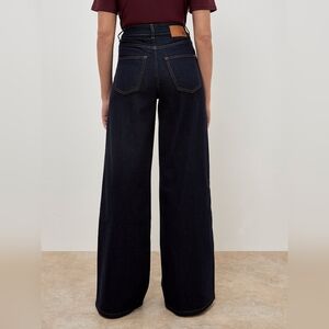 Dark Wash Wide Leg Denim